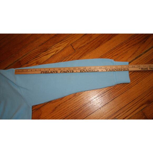 Vtg 90s Arnold Palmer Light Blue Sweater Mens 2XL Cardigan Umbrella USA Made - Picture 9 of 9